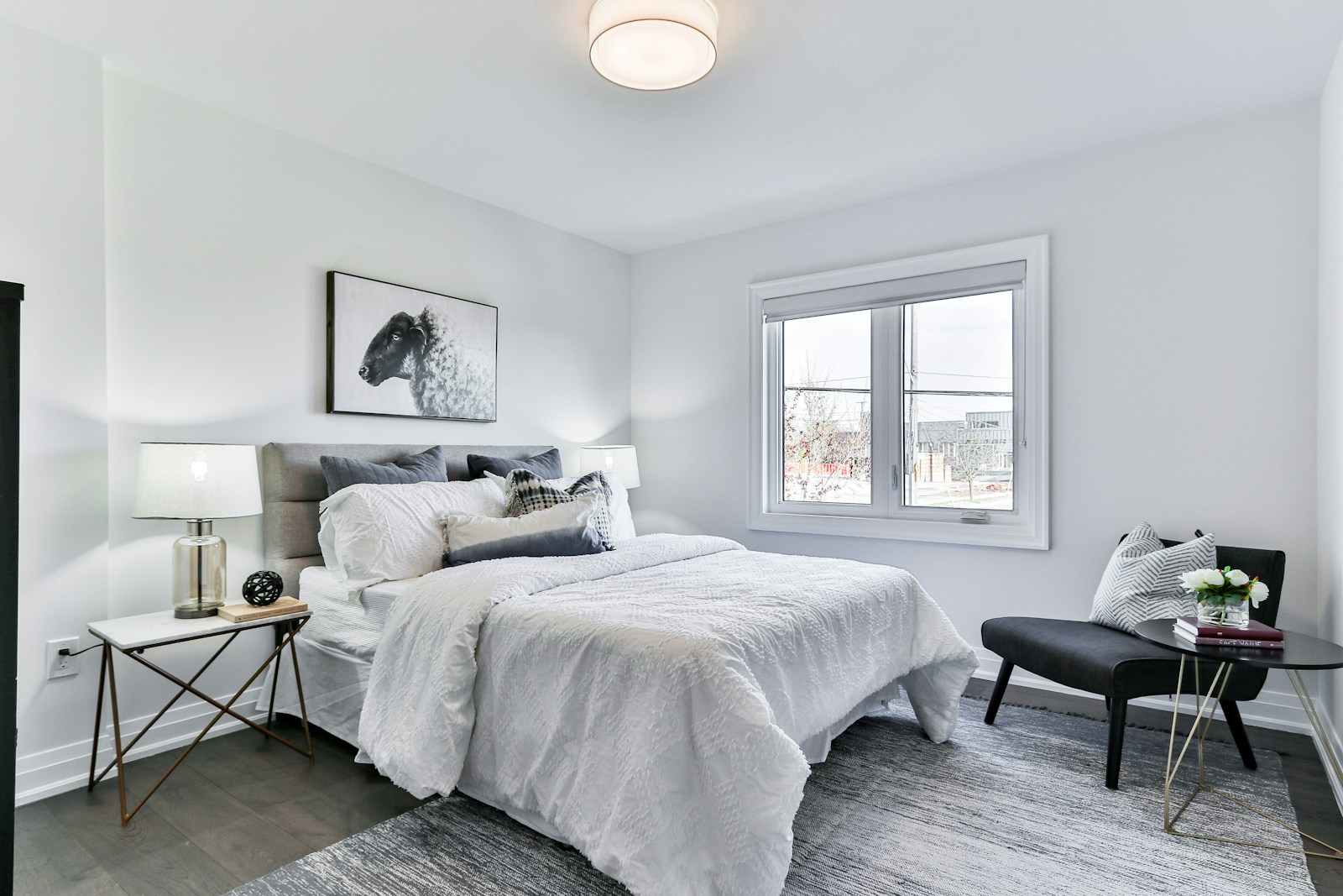 Master bedroom furniture film
